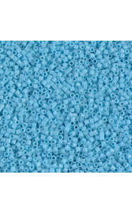 Miyuki delica beads 15/0 - Opaque light blue DBS-725
